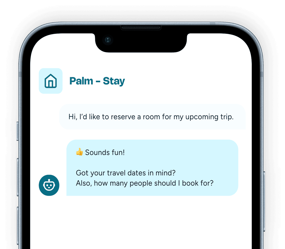 Hospitality                 chatbot demo