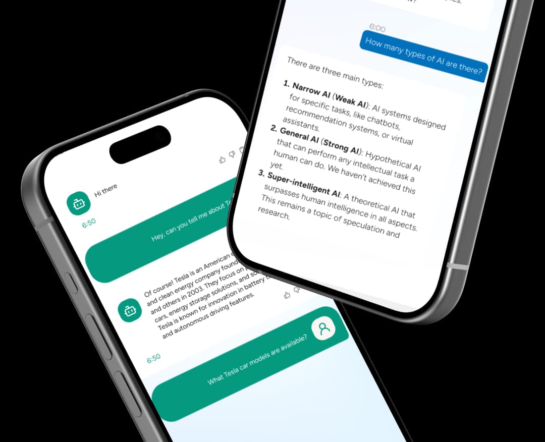Mobile UI Interface